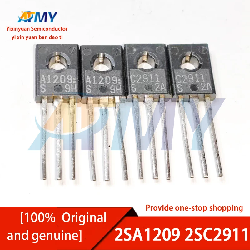 Audio Amplifier Transistor Pairing 2SA1209 2SC2911 2SC2344 2SA1011 TO-3P Package for Sound System Engineering