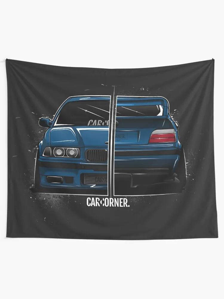 E36 M3 Stanced Tapestry Home Decor