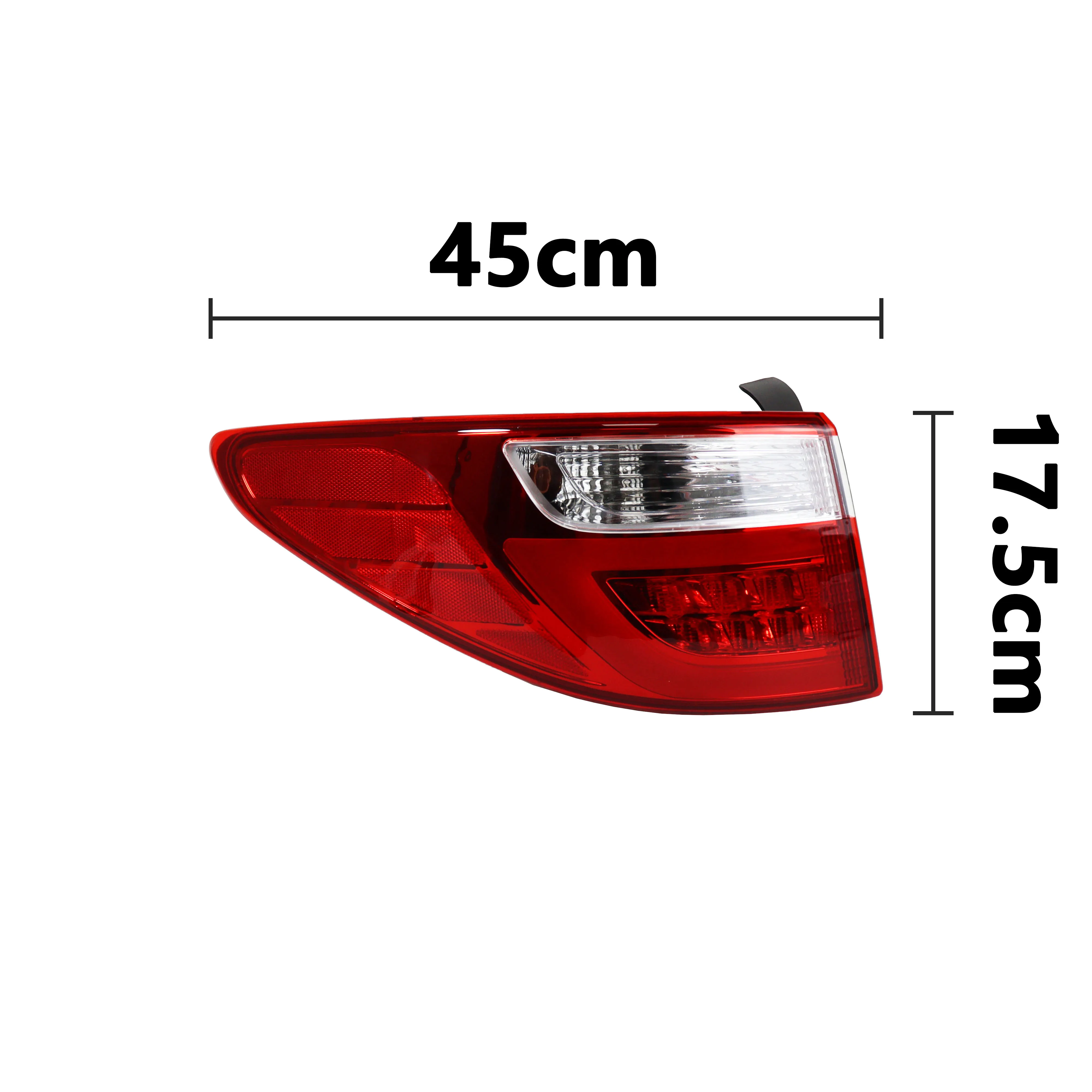 92405B8100 92406B8100 LED Rear Tail Lamp Assembly Tail Light Brake Light For HYUNDAI Santa FE XL Maxcruz 2014-2015