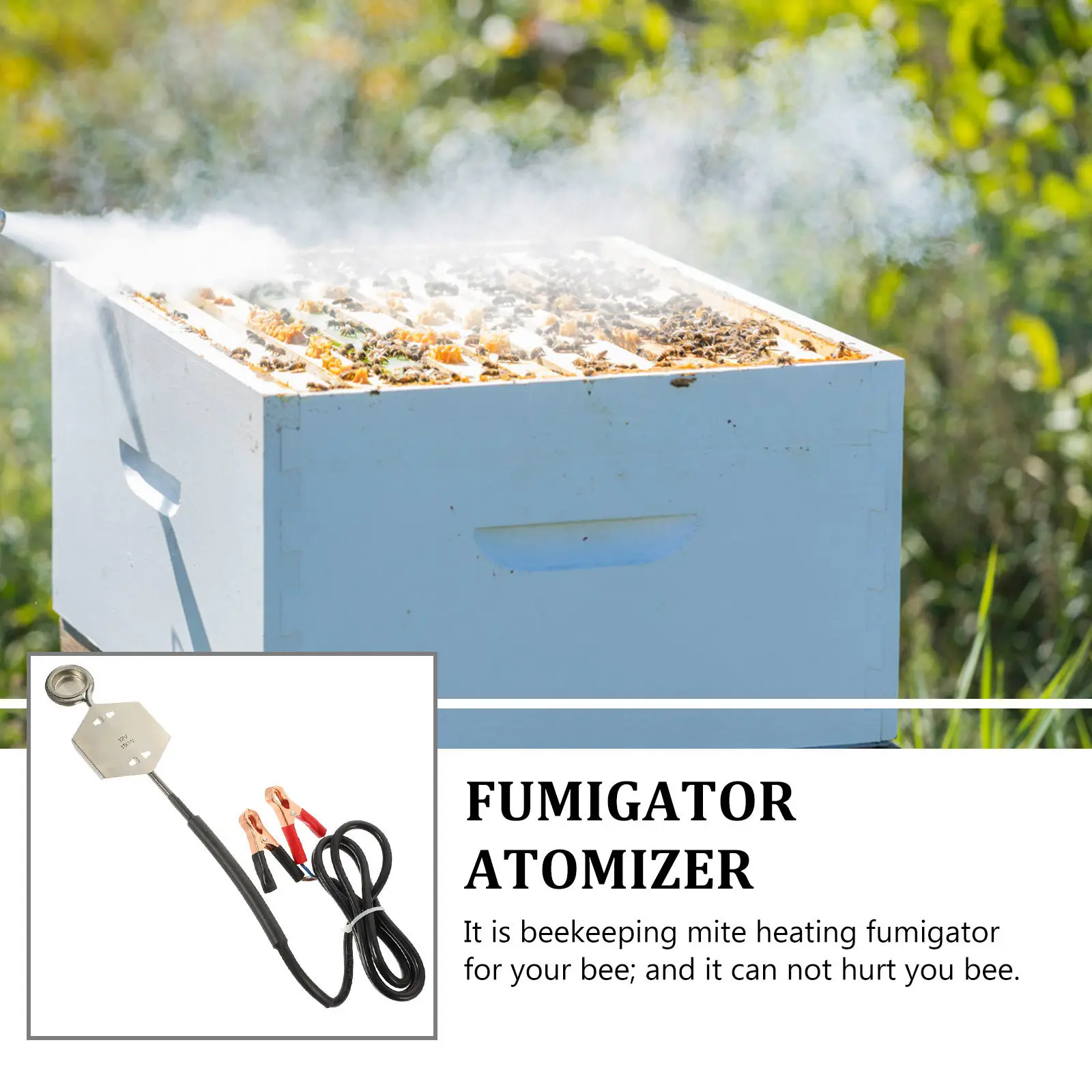 Professional Bee Heating Mite Fumigation Durable Practical Beekeeping Tool Bee Atomizer Beekeeping Tool