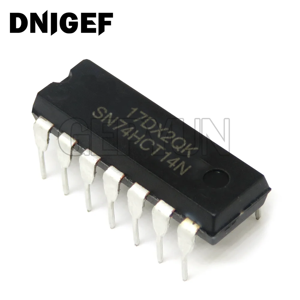 10PCS SN74HCT14N DIP14 SN74HCT14 74HCT14 DIP-14 74HCT14N DIP