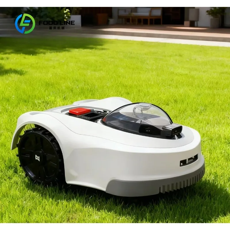 

Customized Remote Control Slope Lawn Mower, All Terrain RC Grass Cutter, Self-Propelled Weeding Machine for Steep Hillside