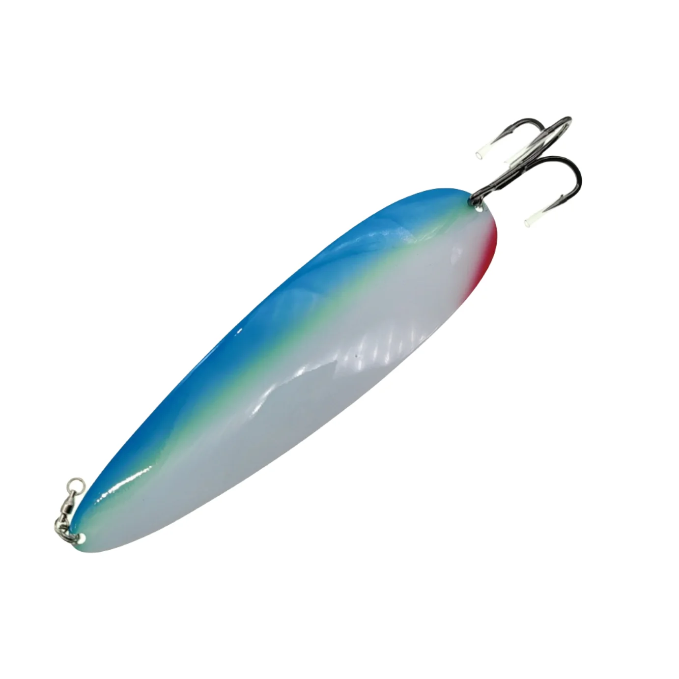 SWOLFY Flatterlöffel 107G 136G Salzwasser-Angellöffelköder 7/0 Drillingshaken, 3/0 Kranwirbel, robuster Striper-Thunfisch – Detail 7