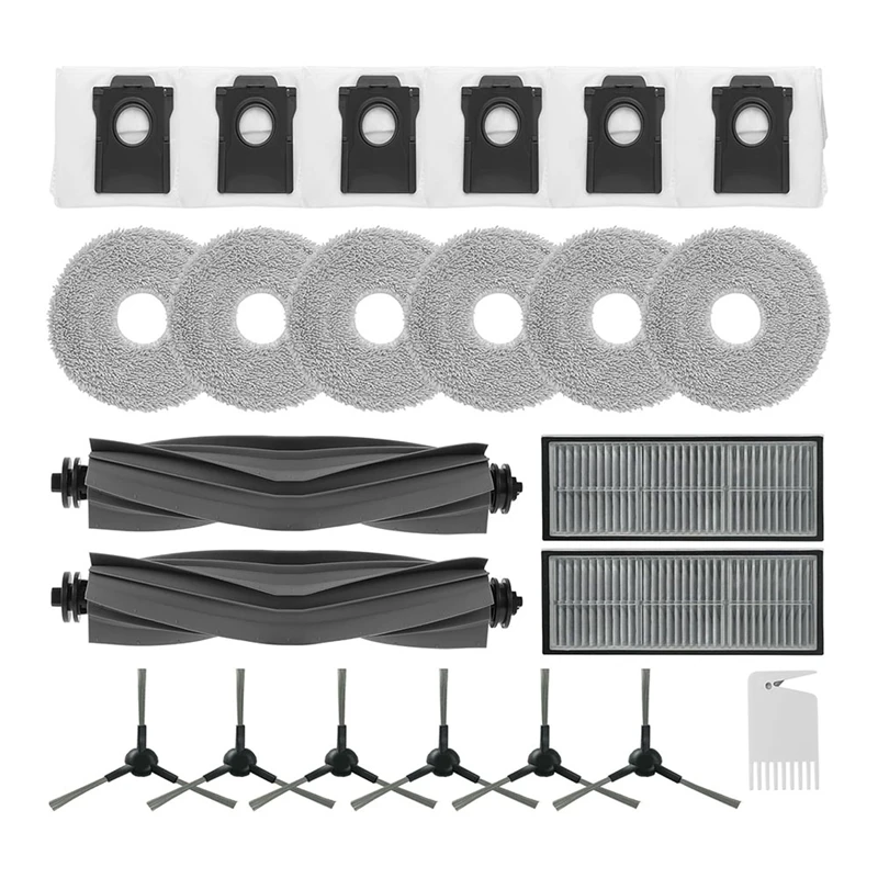

Top Sale Accessory Set For Dreame L10s Pro Ultra Heat, Main Brushes,Filters,Edge Brushes,Dust Bags