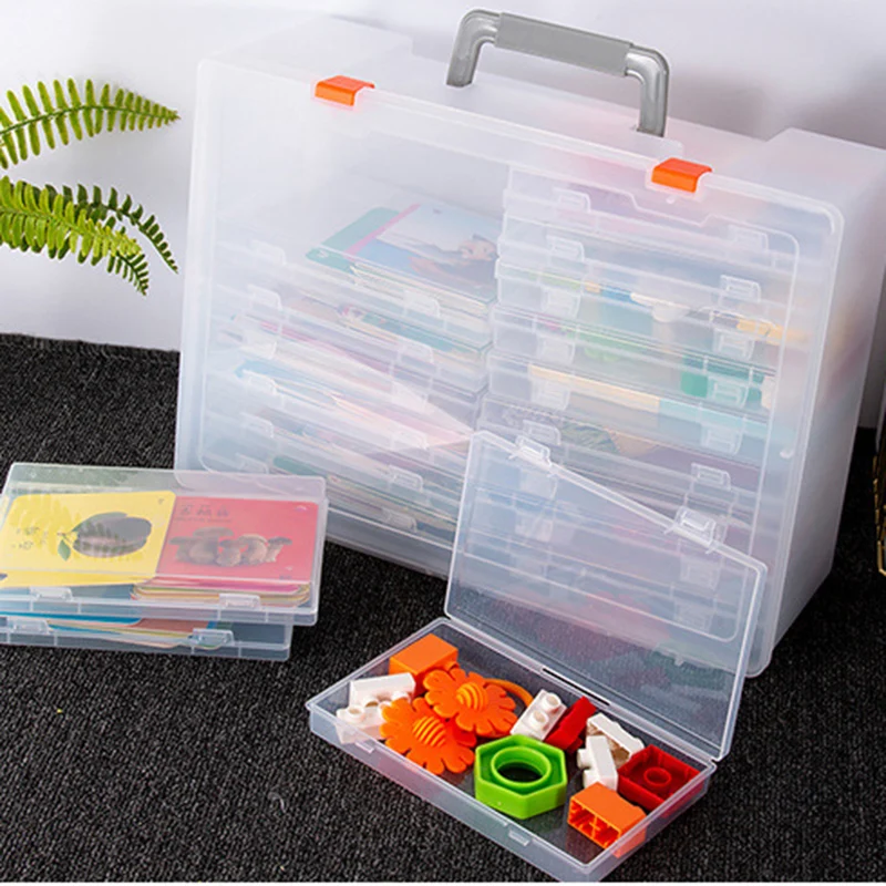 Imagem -02 - Photo Storage Organizer Box Inner Seed Storage Extra Large Photo Organizer Keeper Picture Storage 4x6inch