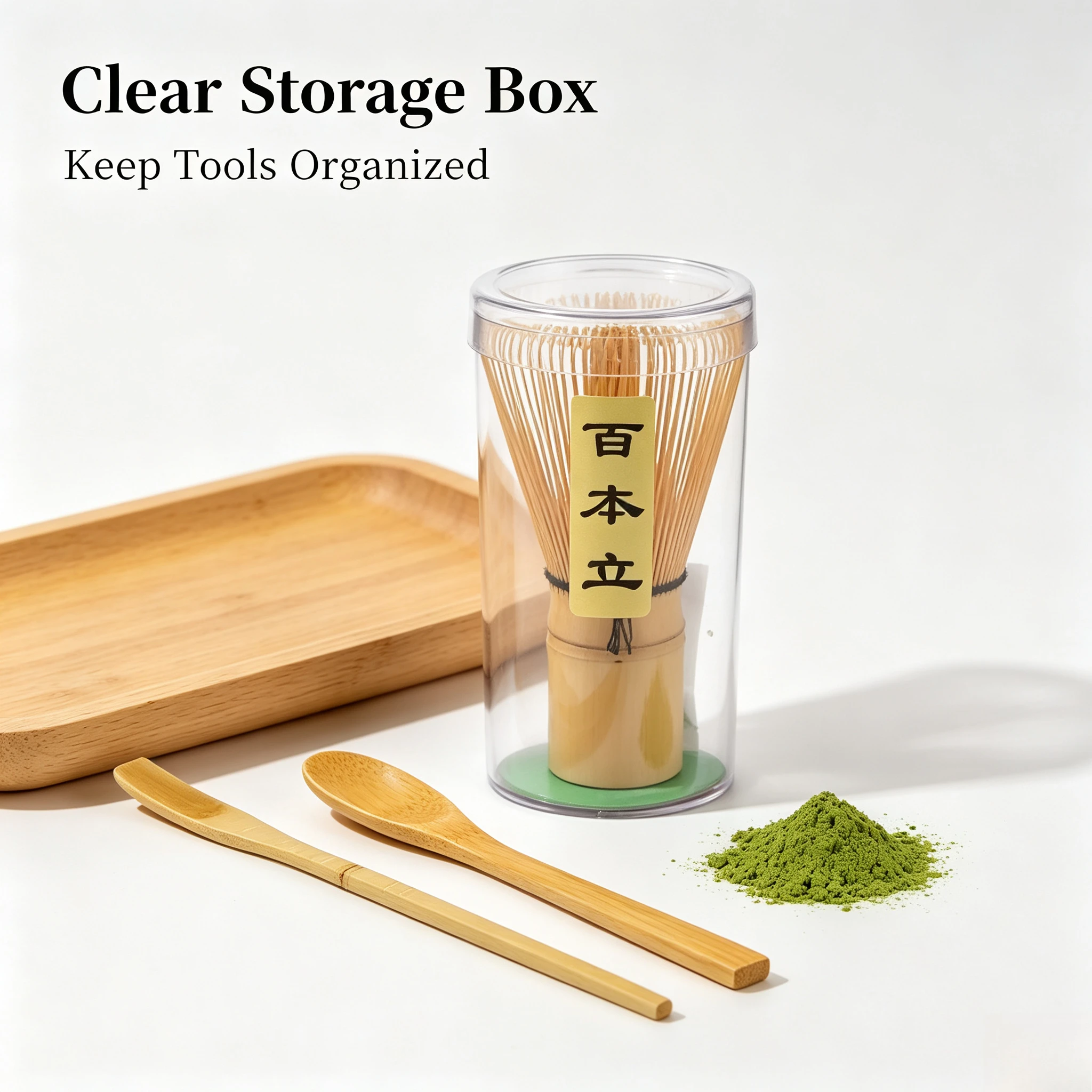 3-Piece Matcha Whisk Set, Bamboo Chasen Whisk with Traditional Japanese Matcha Scoop and Tea Spoon, Bamboo Matcha Tea Accessories for Making Matcha Green Tea, Whisking Matcha Powder, Japanese Tea Ceremony, Home Kitchen, Tea Lovers & Beginners