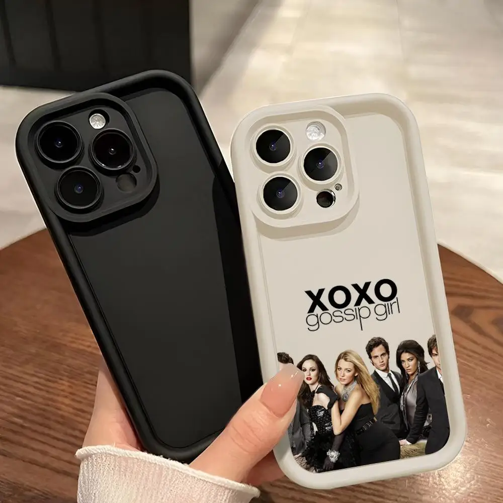 TV G-Gossip Girl Love Best Friends MINISO Phone Case Eye Ladder For Iphone 11 12 13 14 15 16 Pro PLUS PRO MAX