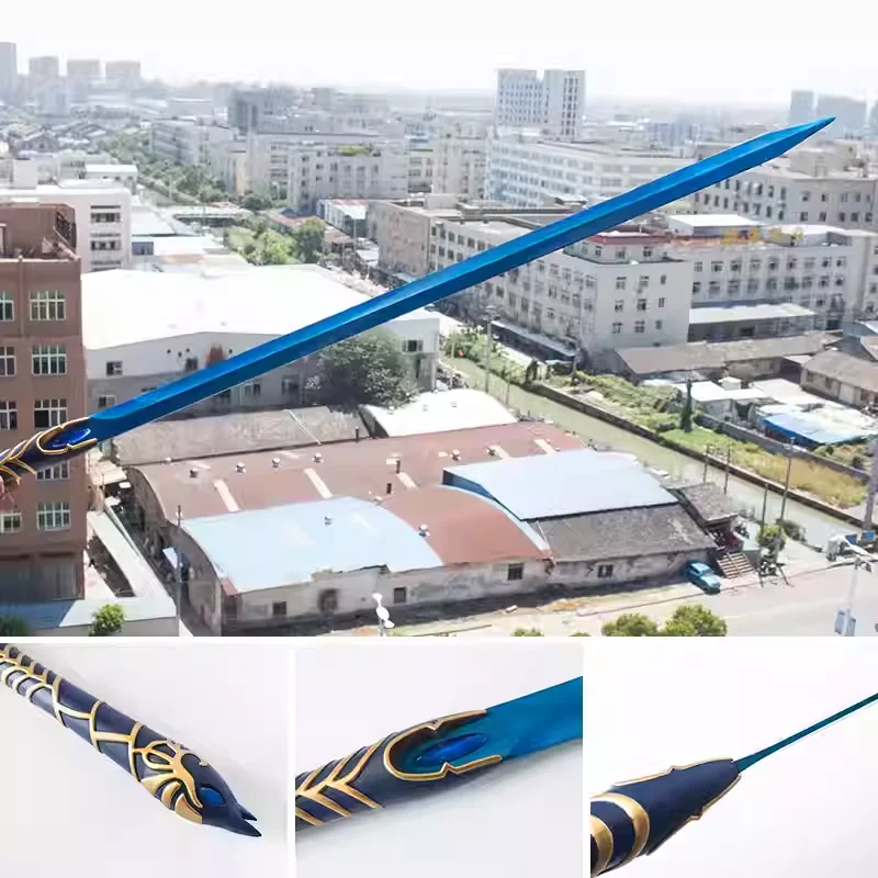 

114cm blue Wangshu Sword, Fairy sword, Yuntianhe stainless steel blade, cosplay real sword not sharp, cosplay role-playing stage