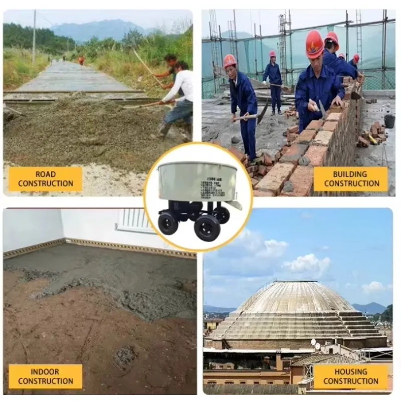 

Vertical Concrete Mixer 4 Mixing Vanes Core Motor Component for Construction Equipment Parts