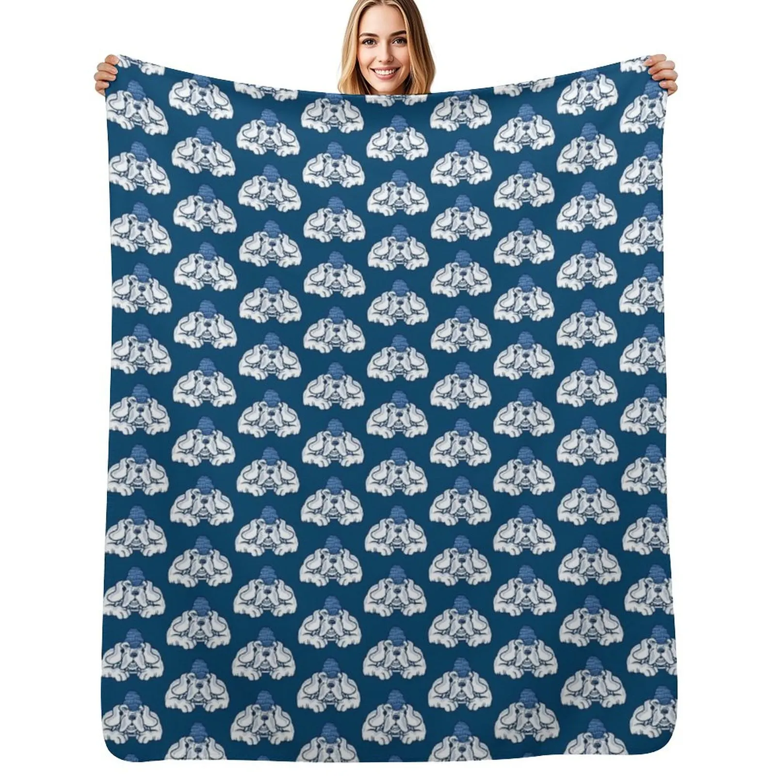 John Jay Bloodhounds Throw Blanket For Decorative Sofa sofa bed warm for winter Retros Winter beds Vintage Blankets