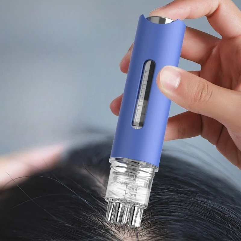 Scalp Applicator Liquid Comb Mini Massage Comb Essential Oil Liquid Guiding Massager Anti Hair Loss Scalp Care Tools