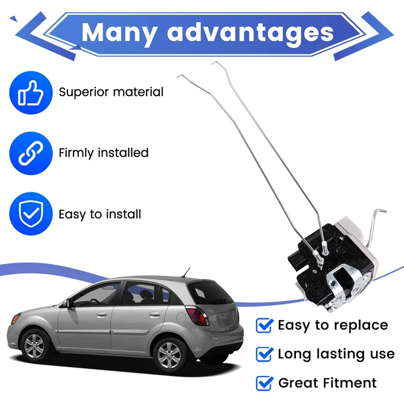 Super Sale Door Lock Actuator Motor for Kia Picanto Morning Right Rear