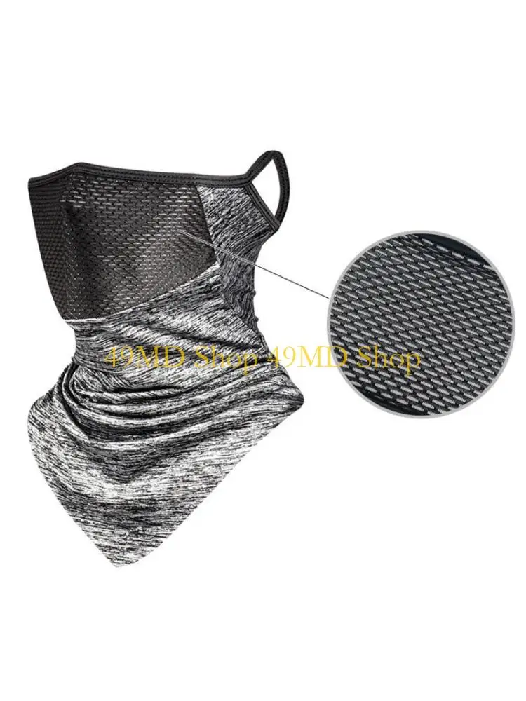 49MD Outdoor Mountaineering Scarf Headband Cycling Mask for Sun for Protection Necker