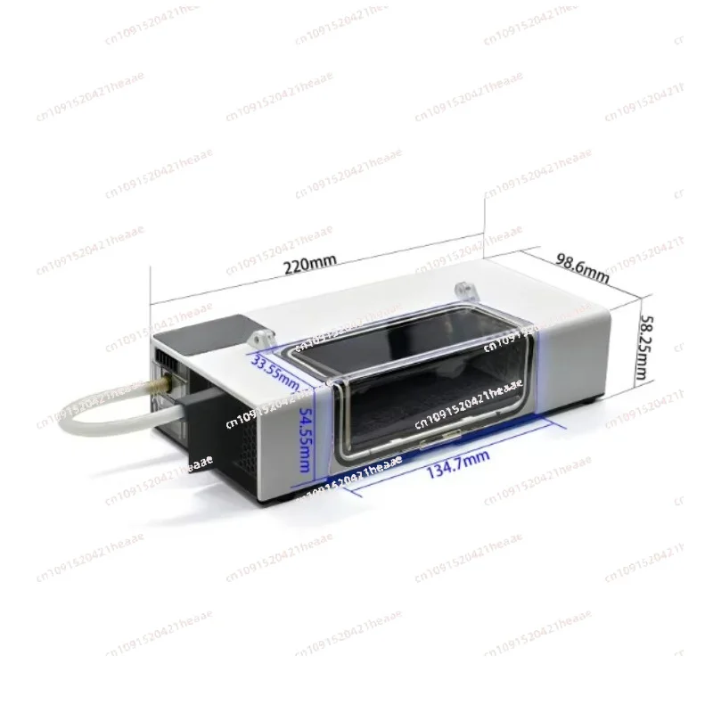 Suitable for Adjustable Smoke Airflow Simulator with LED Display 12V 3A  1:64   Wind Tunnel for Model Cars,