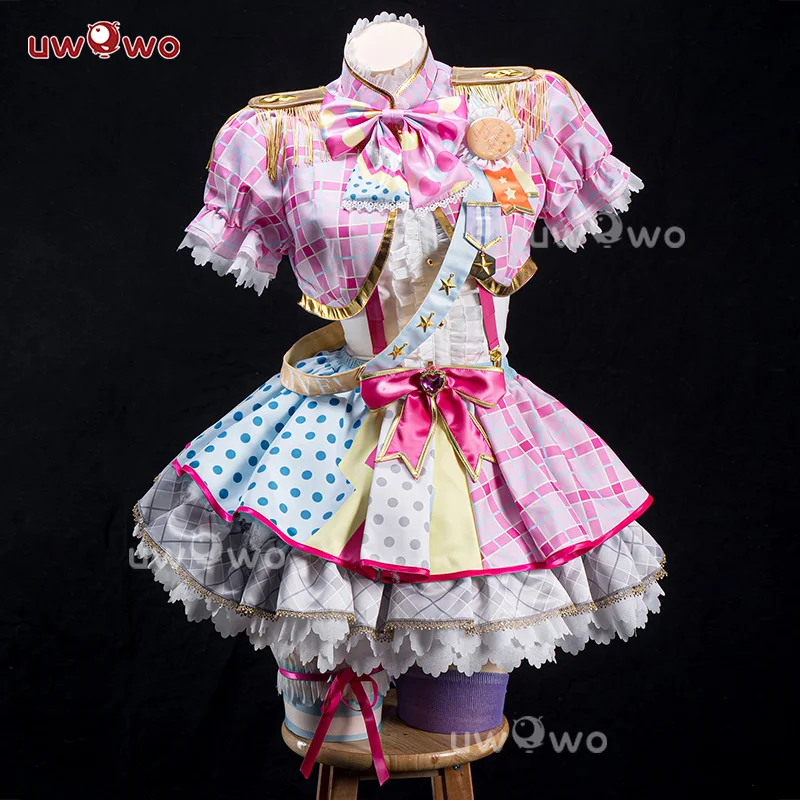 

PRE SALE UWOWO Kousaka Honoka Cosplay Anime LL Kousaka Honoka Idol ver. Cosplay Costume Halloween Costume