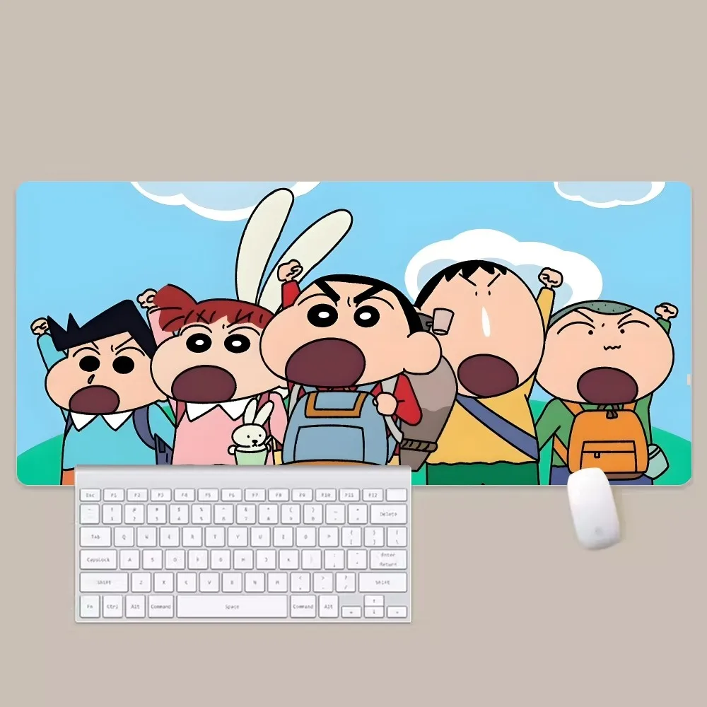 C-Crayon S-Shin Chan Mousepad New Arrivals Large Gaming Mousepad L XL XXL Gamer Mouse Pad Size For Keyboards Mat