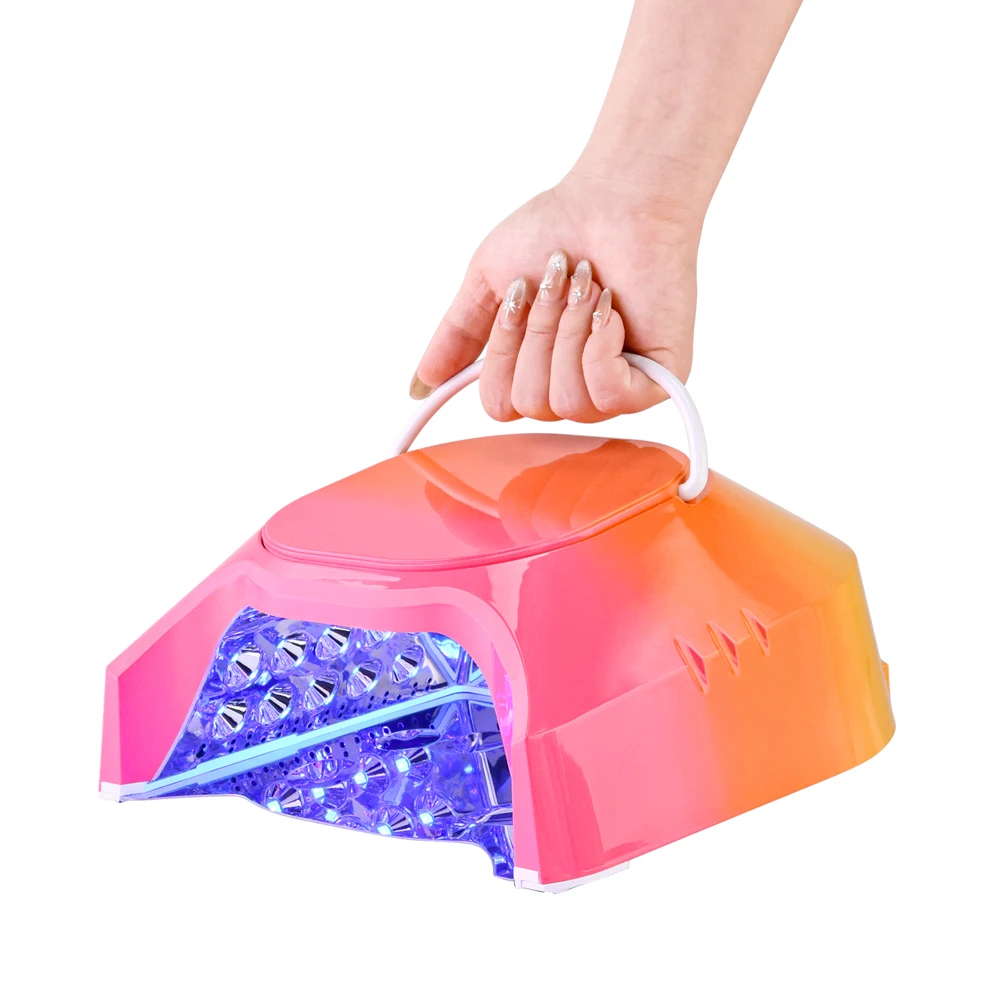 Cheap Price Spacious Cordless Rechargeable 86 Watts Professional Cure LED UV Gel Lamp for Nails