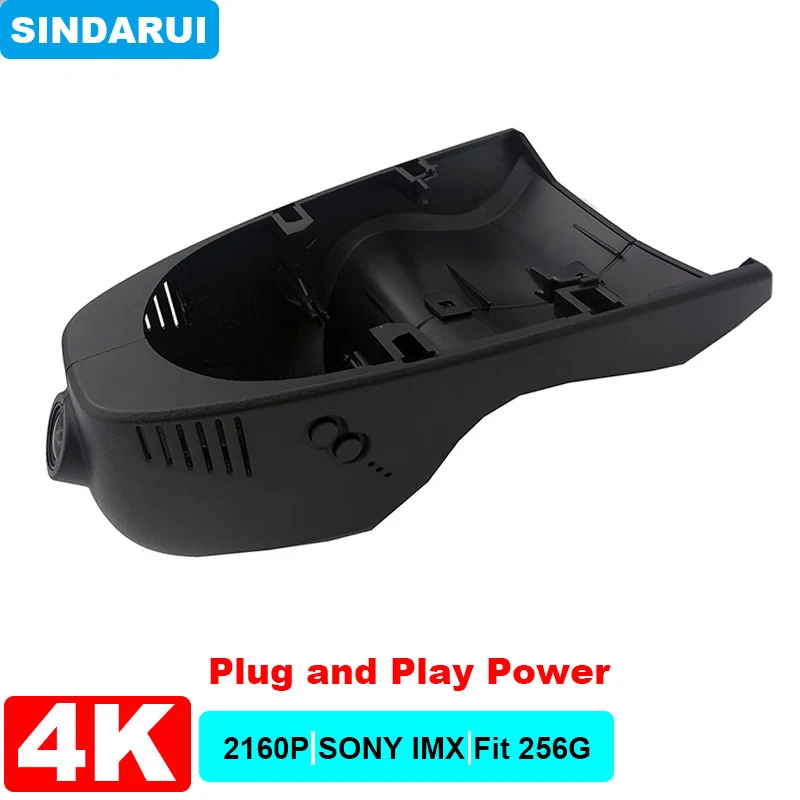 4K 2160P Plug and Play Easy Installation Car DVR Wifi Dashcam Dual Lens for BMW MINI CLUBMAN  F54 F56 F57 2015 2016 2020 2021