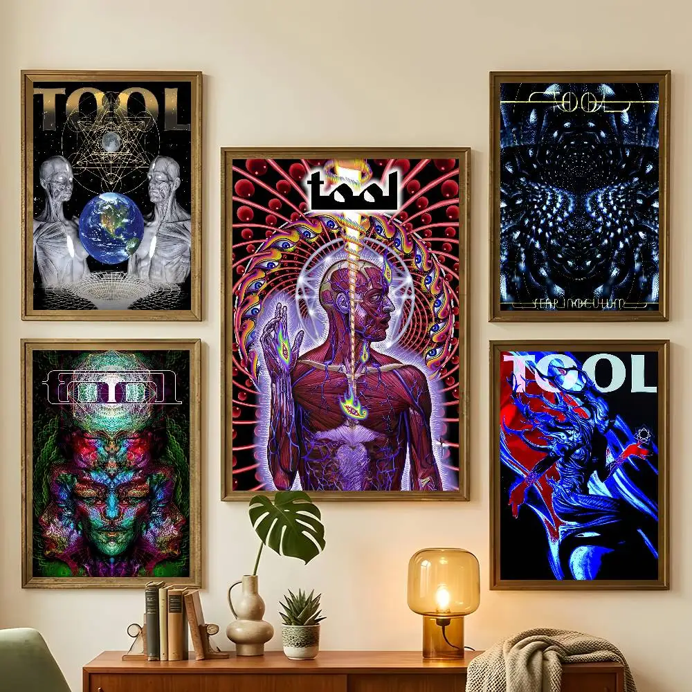 Rock T-Tool Band Lateralus Poster Living Room Bedroom Bar Cafes Wall Home Decoration Gifts