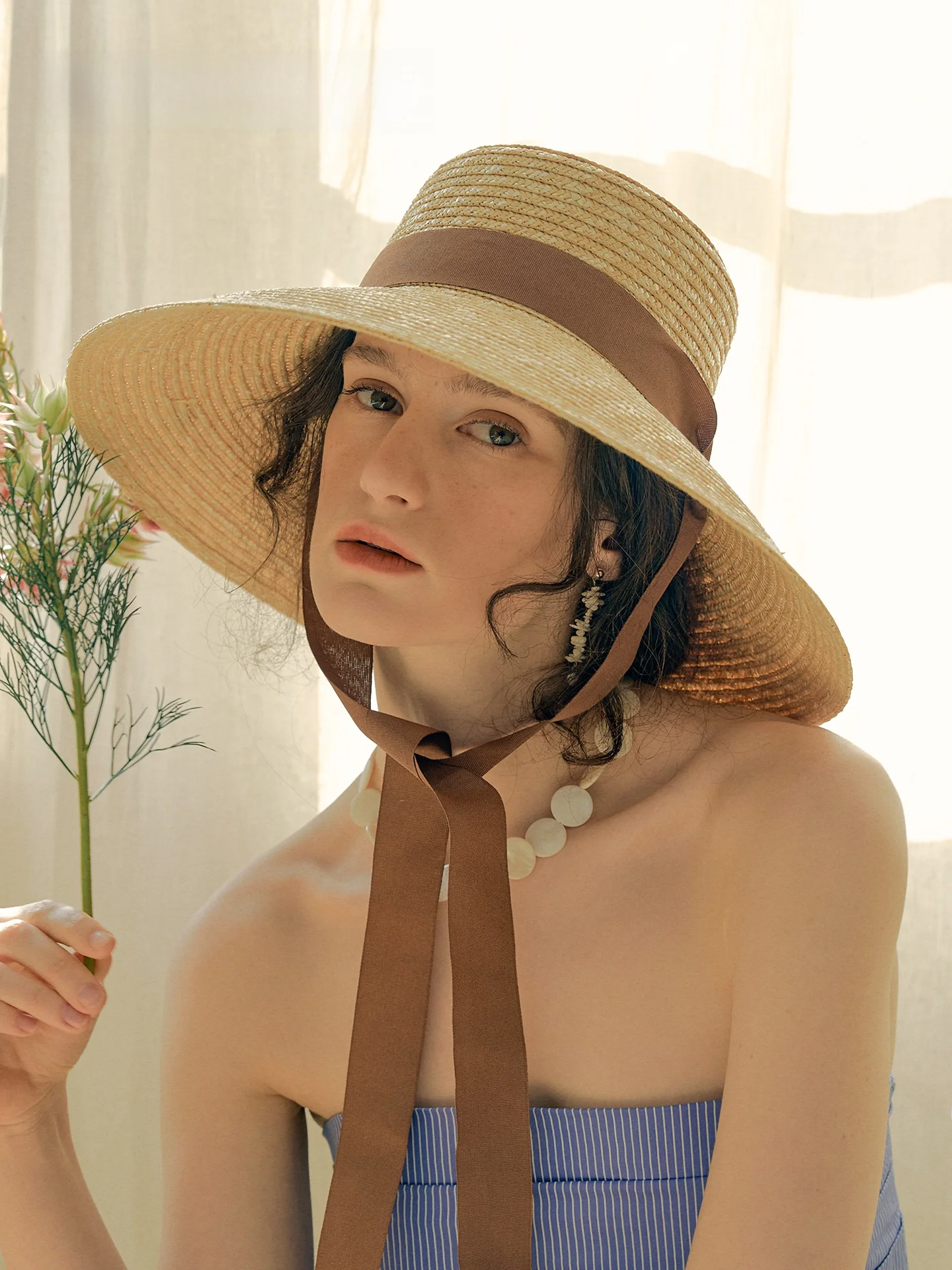 chapeau-de-paille-mismemo-pour-femme-sandales-de-plage-d'ete-protection-solaire-grand-bord-chapeau-retro-respirant-casquette-ajustable-a-calotte-ronde