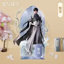 Game Love and Deepspace Zayne Anime Figure Acrylic Stand Model Plate Desk Decor Standing Sign Fans Gift 20cm