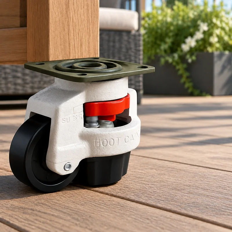 durable-industrial-workbench-caster-with-height-adjustment-and-slip-resistant-wheels-for-machinery-and-vending-units