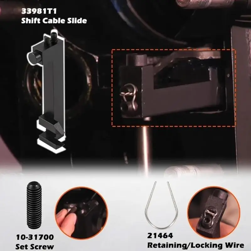 

D5BE Mercruiser 1 2 3 Marine Lower Shifting Cable Assembly With High Durability For Smooth Gear Shifting Performances