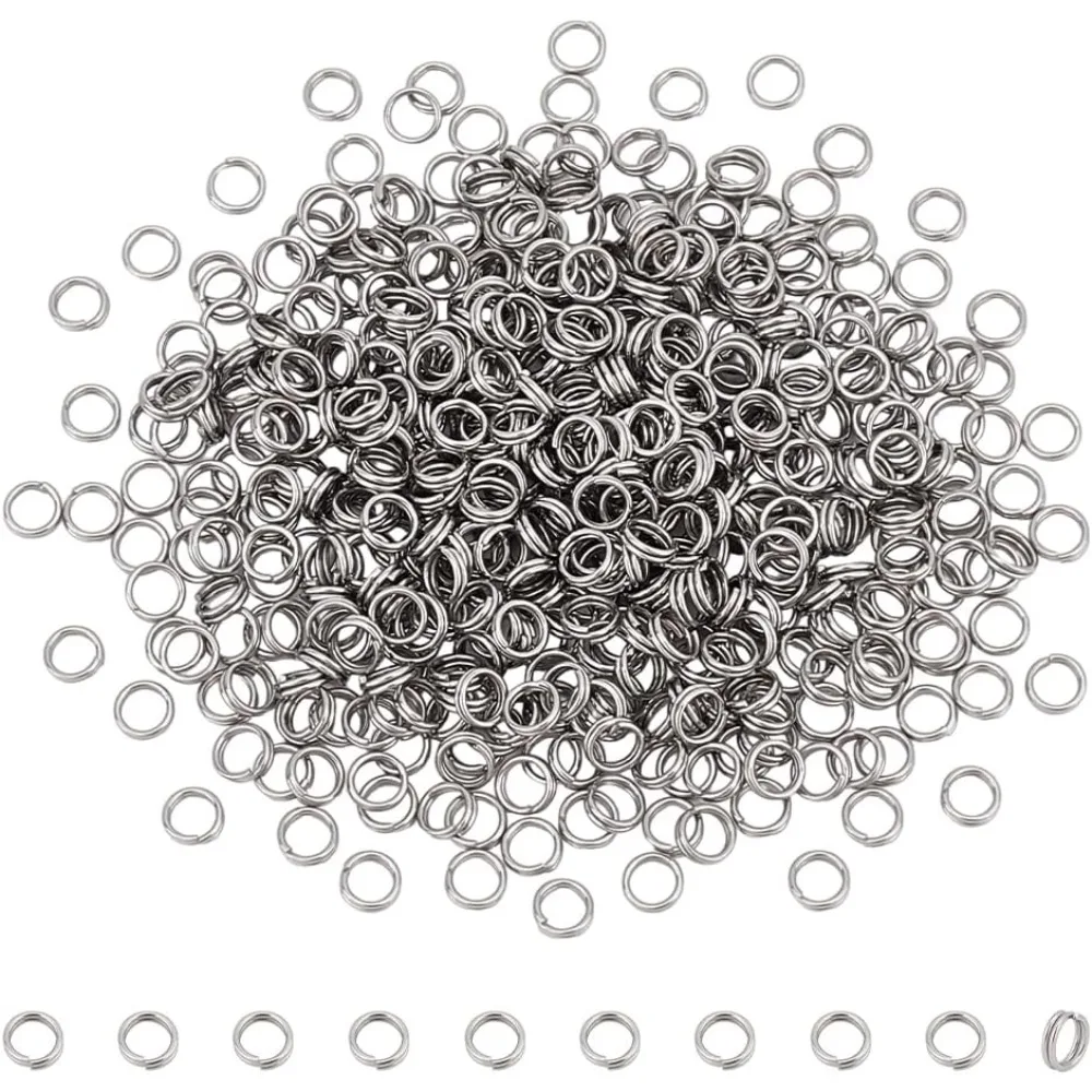 The Ultimate Guide to Using 500Pcs 4mm Stainless Steel Split Jump Rings for Custom Key Loop Projects