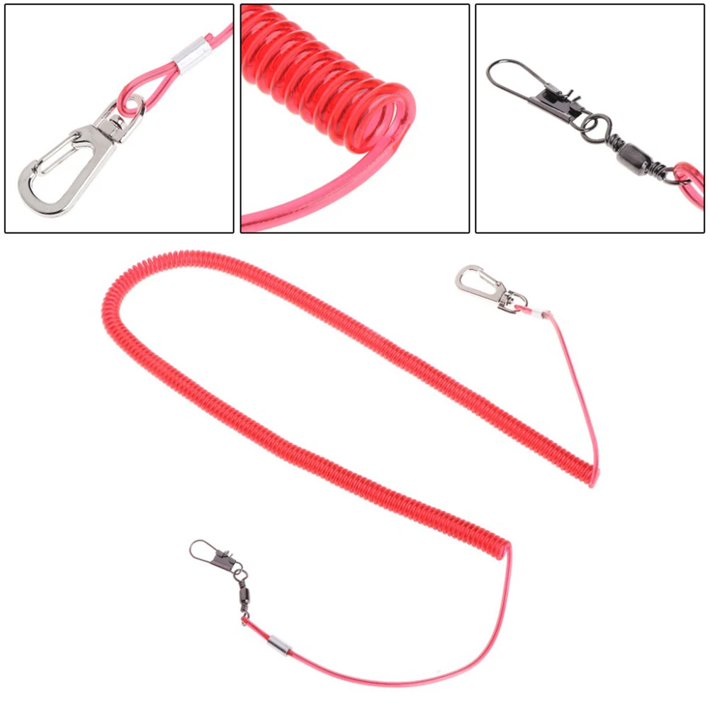 

Stretchable Coiled Lanyard Ankle Training Rope Pet Leash Elastic Parrot Lanyards