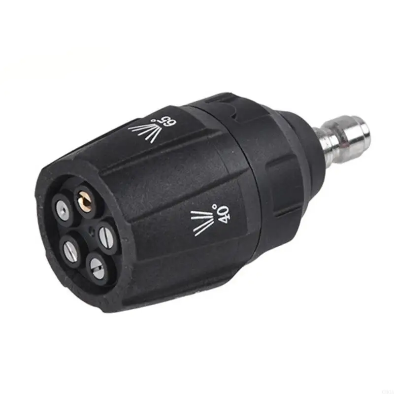 

C90A 7000 PSI Adjustable Pressure Washer Nozzle Tips Spraying 1/4 Quick Plug