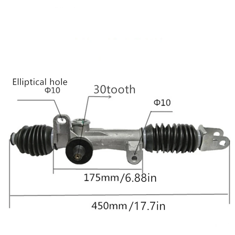 Car Left Hand Steering Rack Box for Faw GF8 ROMA T51 CA1010 CA6361 V52 Suzuki Carry SK410 V80 GF1500 T80 CA6420 Changhe 1018