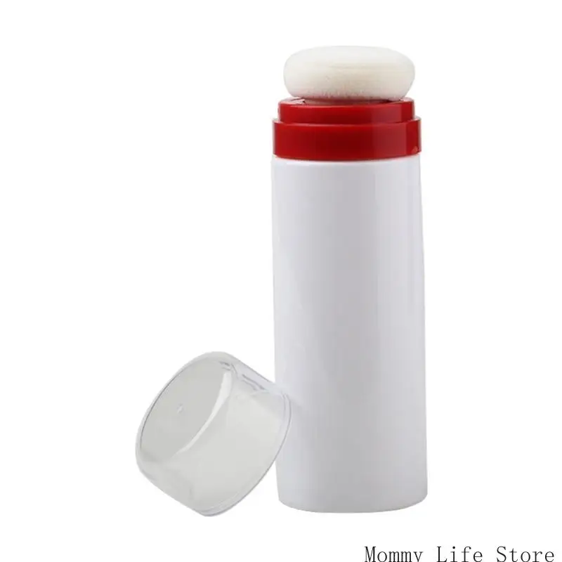 

Baby Powder Container Case with Puff Wipe Head for Travel and Home Use Compact Designing Enjoy Easy Carrying