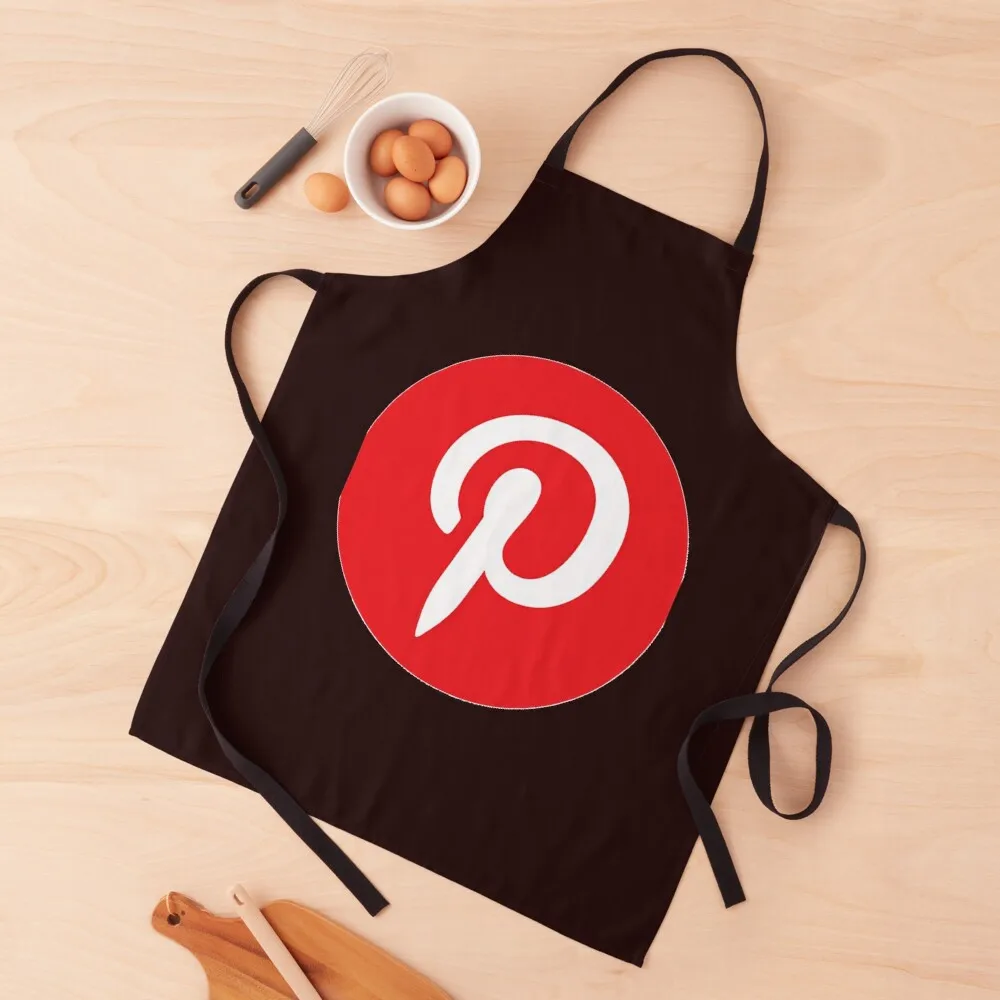 

Best Seller Pinterest Logo Merchandise Apron women's kitchens New year's Kitchen Man Apron