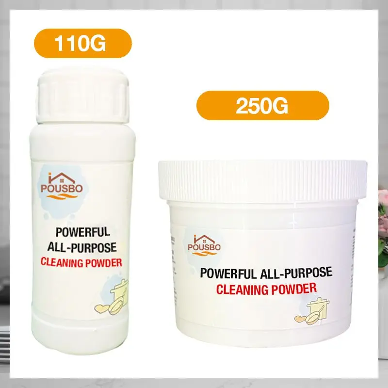 250/110g Powerful Kitchen Allpurpose Powder Cleaner Agent Kitchen Strong Heavy Dirt Cleaning Agent Multifunctional Bubble Powder