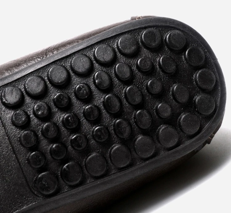 Frühling Herbst Herren Casual Einzel-Schuhüberzug Lazy Shoes Weichsohlige Herren-Fahrerschuhe – Detail 4