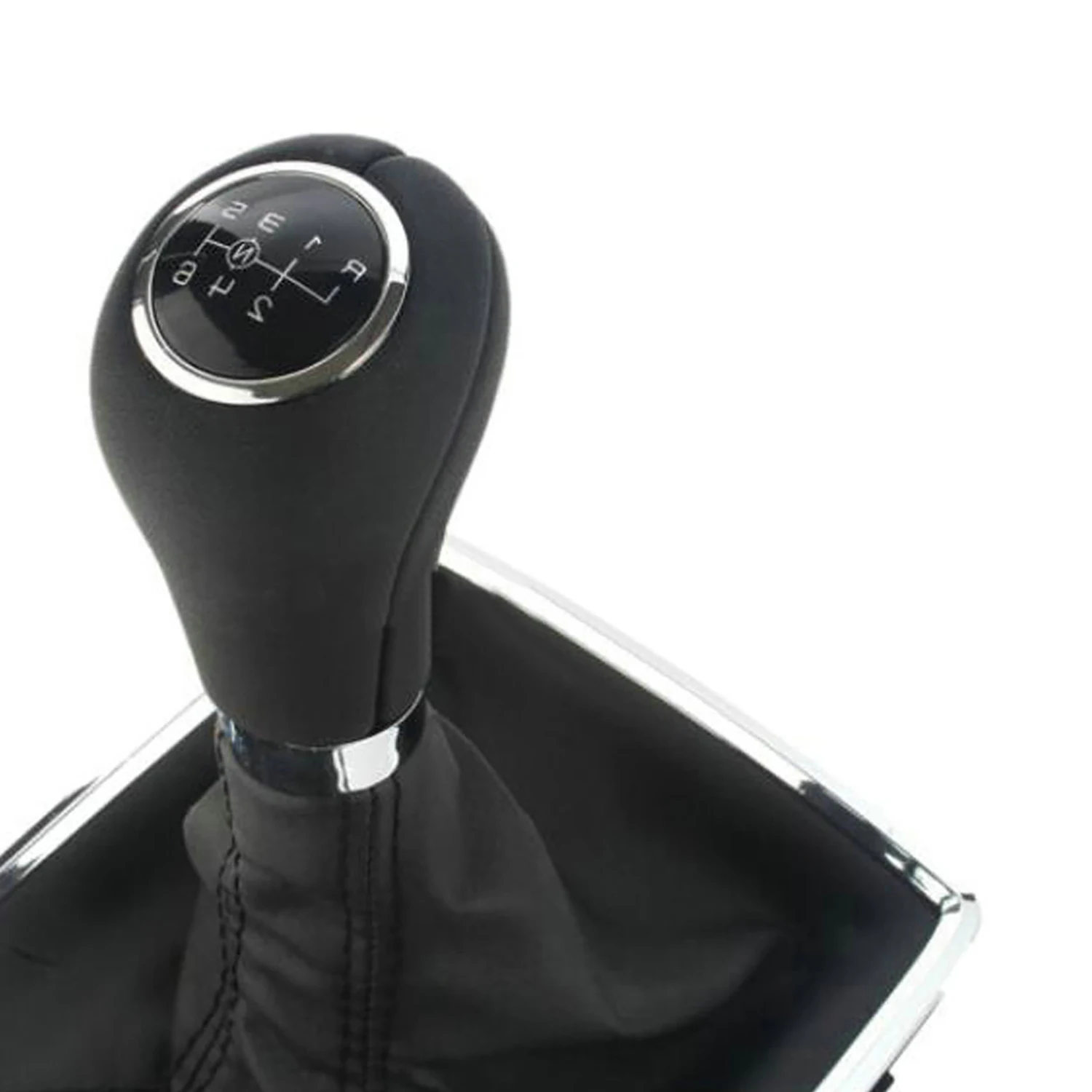 1pc 6 Speed Gear Shift Knob Boot A20426760109 For Mercedes-Benz W204 C180 C200 C230 C280 C300 C63 AMG