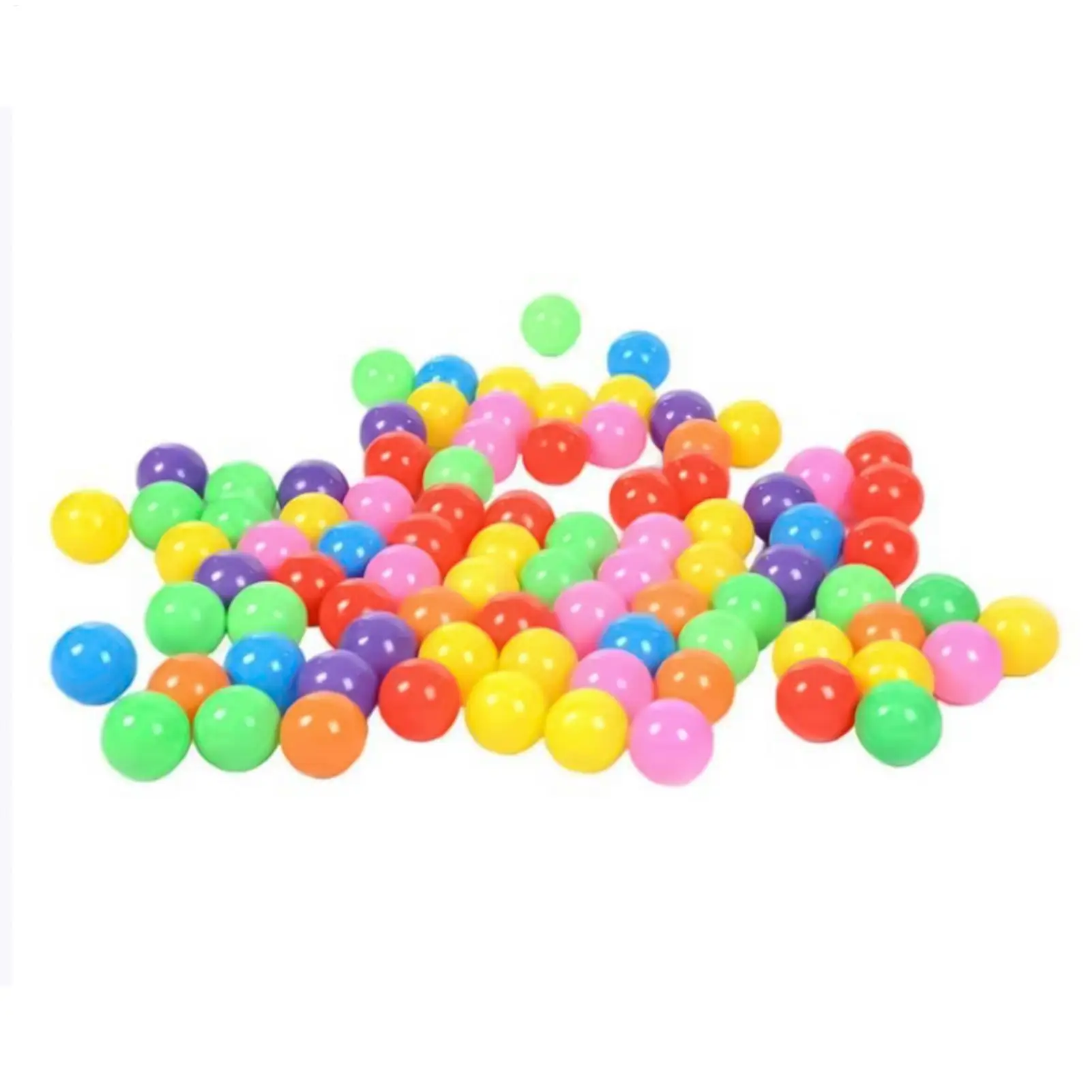 Crianças bola pit brinquedos crianças jogar pit bolas coloridas 50 peças cores vibrantes engrossado aperto-acessórios de treinamento para crianças meninos