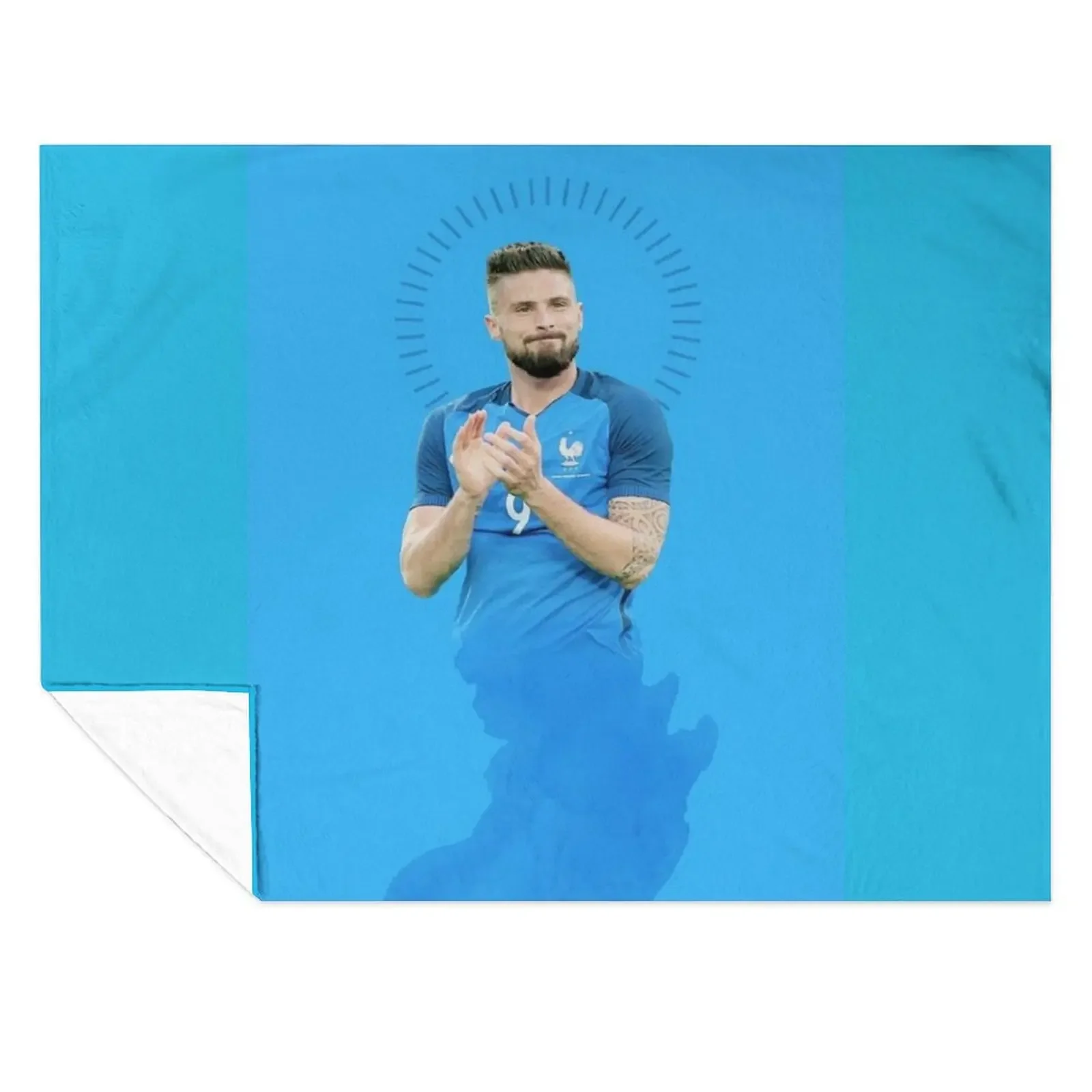 

Olivier Giroud Throw Blanket Warm Beautifuls Single Sleeping Bag Blankets