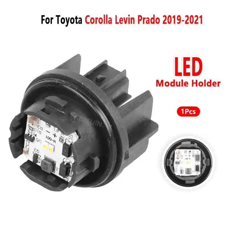For Toyota Corolla Levin Prado 2019-2021 Headlight LED Module Bulb Holder Socket Base 8113A02S60 1Pc