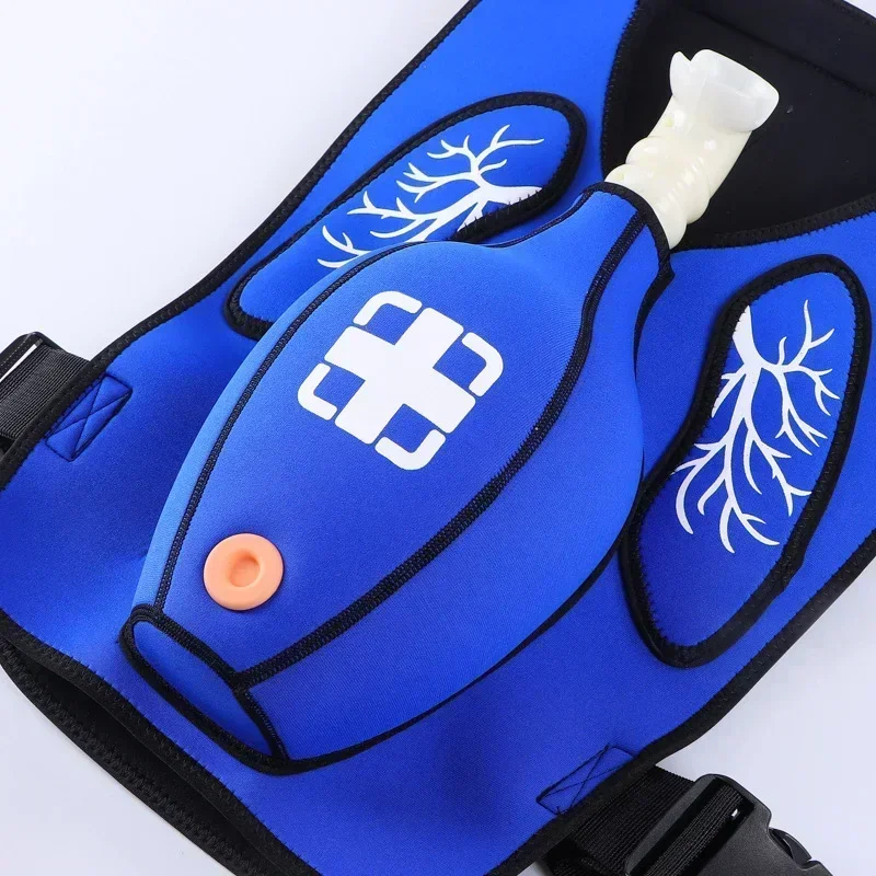 Pediatric First Aid Simulation Vest, Reusable Heimlich Training Model for Childcare Staff and Family Learning
