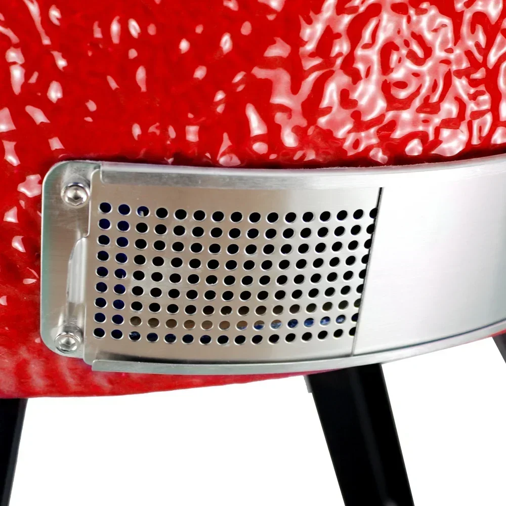 23.5 Inch Charcoal Kamado Grill Ceramic BBQ