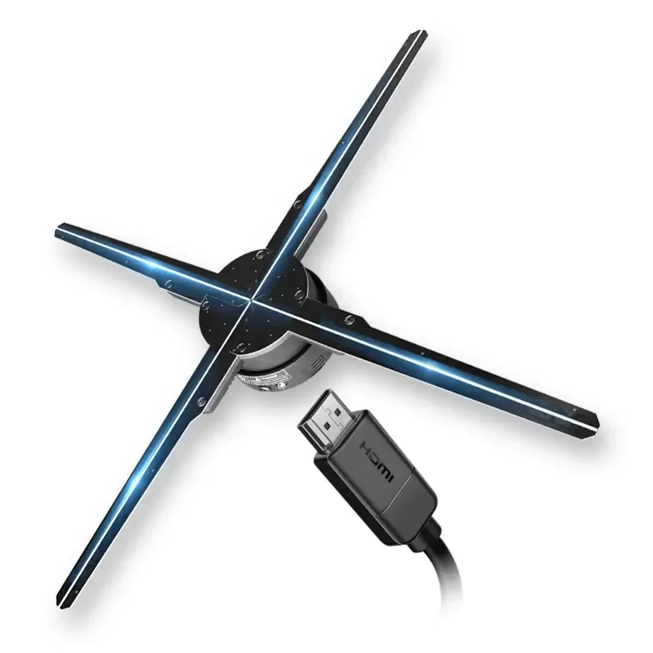 

65cm Big 3d Fan Hologram Synchronization Computer Interactive Hdmi-input Led Fan Hologram