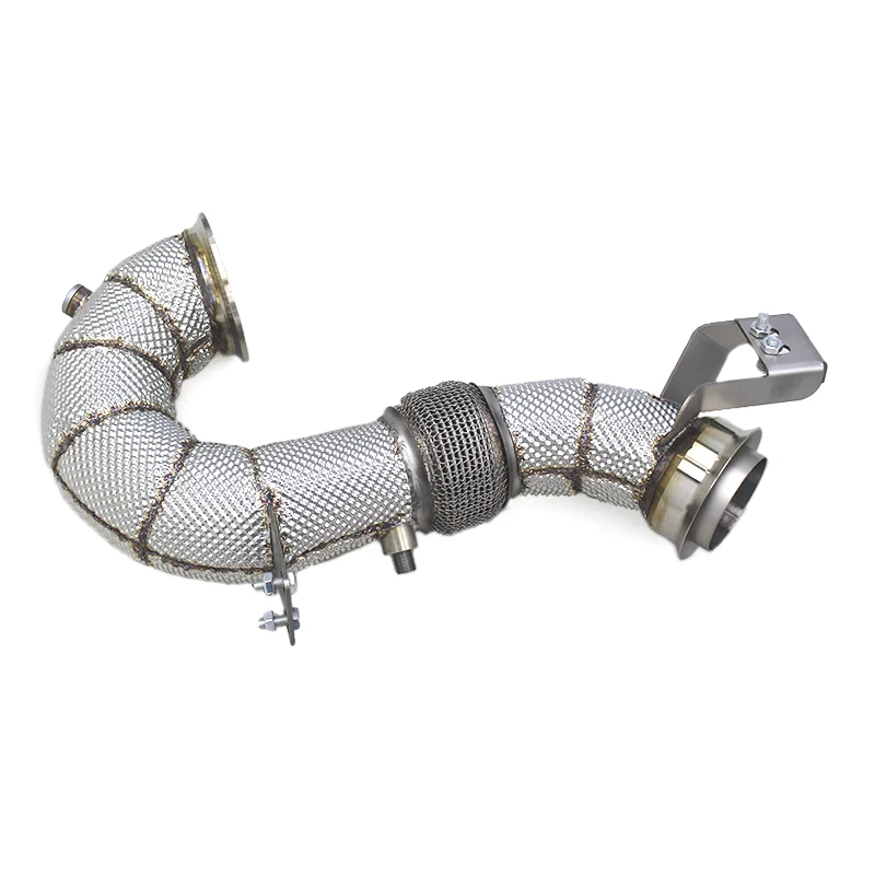 

OBM Downpipe For Mercedes-Benz GT43 AMG 3.0T 2019-2023 Stainless Steel Exhaust Pipe Car Exhaust System With OPF/DPF Factory