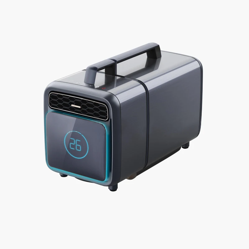 

12 Volt DC Mini Portable Air Conditioner AC 110V Mobile Portable Mini Split Air Conditioner 6200BTU For Traveling