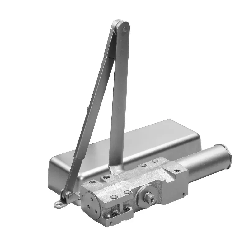 Heavy Duty Listed Automatic Cast Iron Body Low Opening Resistance Door Closer 15-150 KG 180 Degree 1400mm Automatic Door Closer