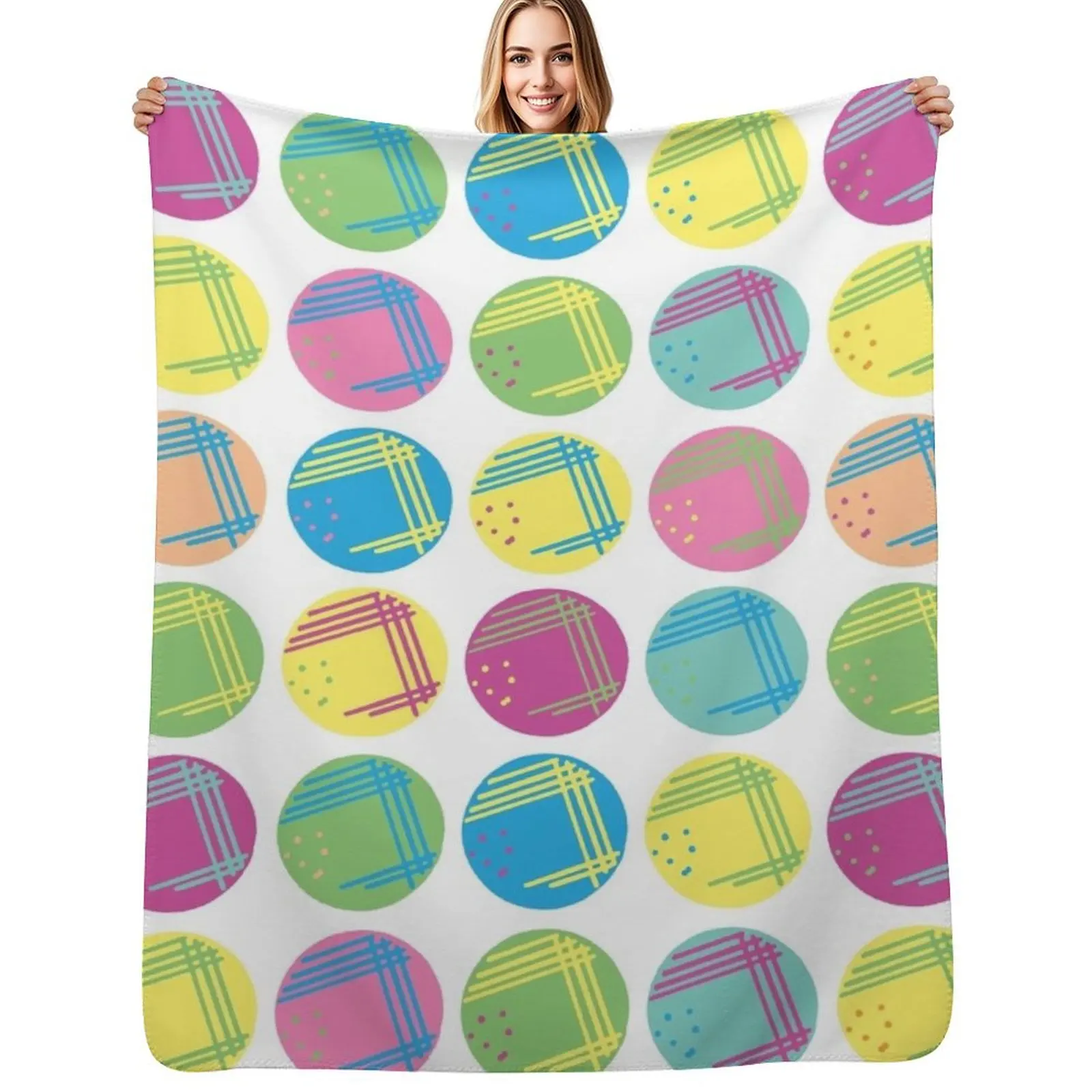 

Microbiology Streak Plate Pattern Throw Blanket blankets ands Furrys Summer Beddings Soft Plush Plaid Blankets