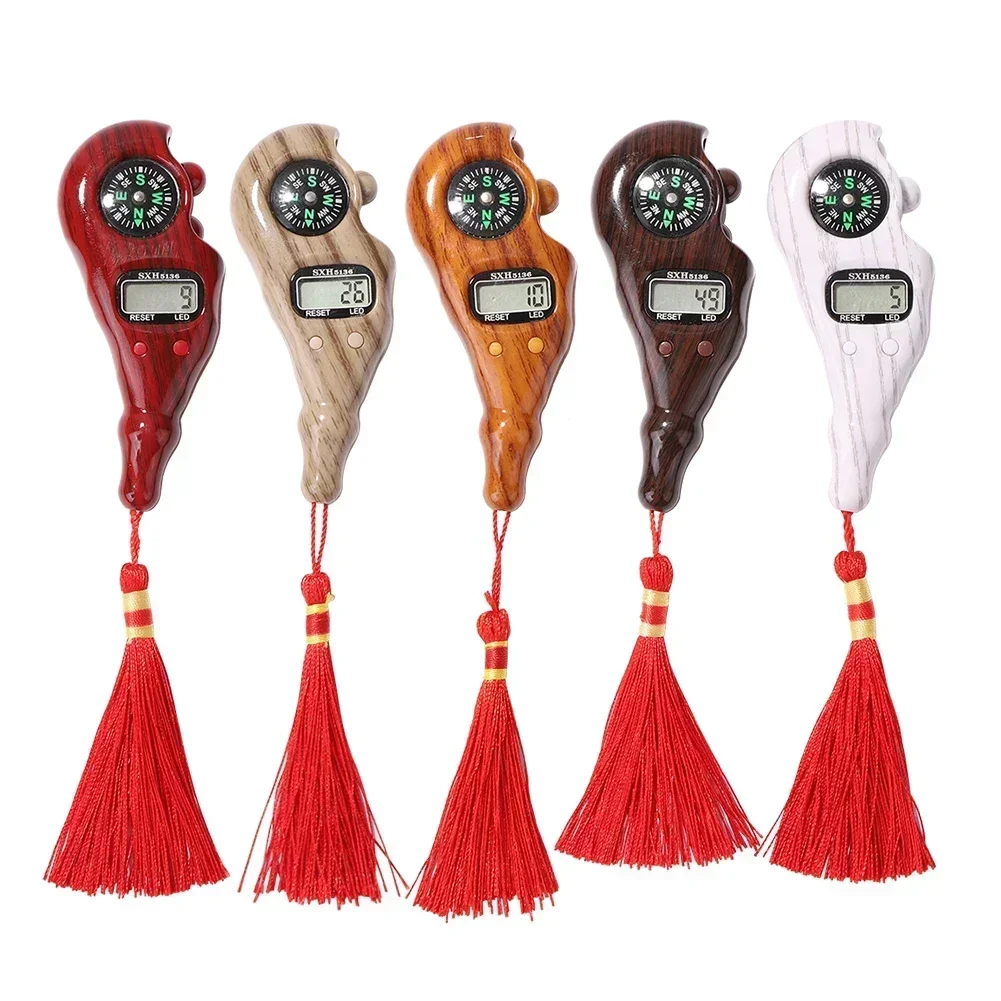 Finger Tasbeeh Tassel Rosary LCD Register Bead Tally Bead For Muslim Timer Prayer Handheld Meditation Digital Counter Electronic