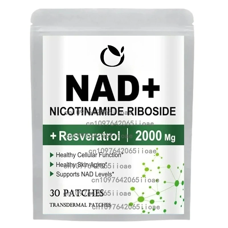 

30 пластырей NAD Plus Трансмические пластыри поддерживают здоровье сотовой связи, выносливость и здоровое старение.