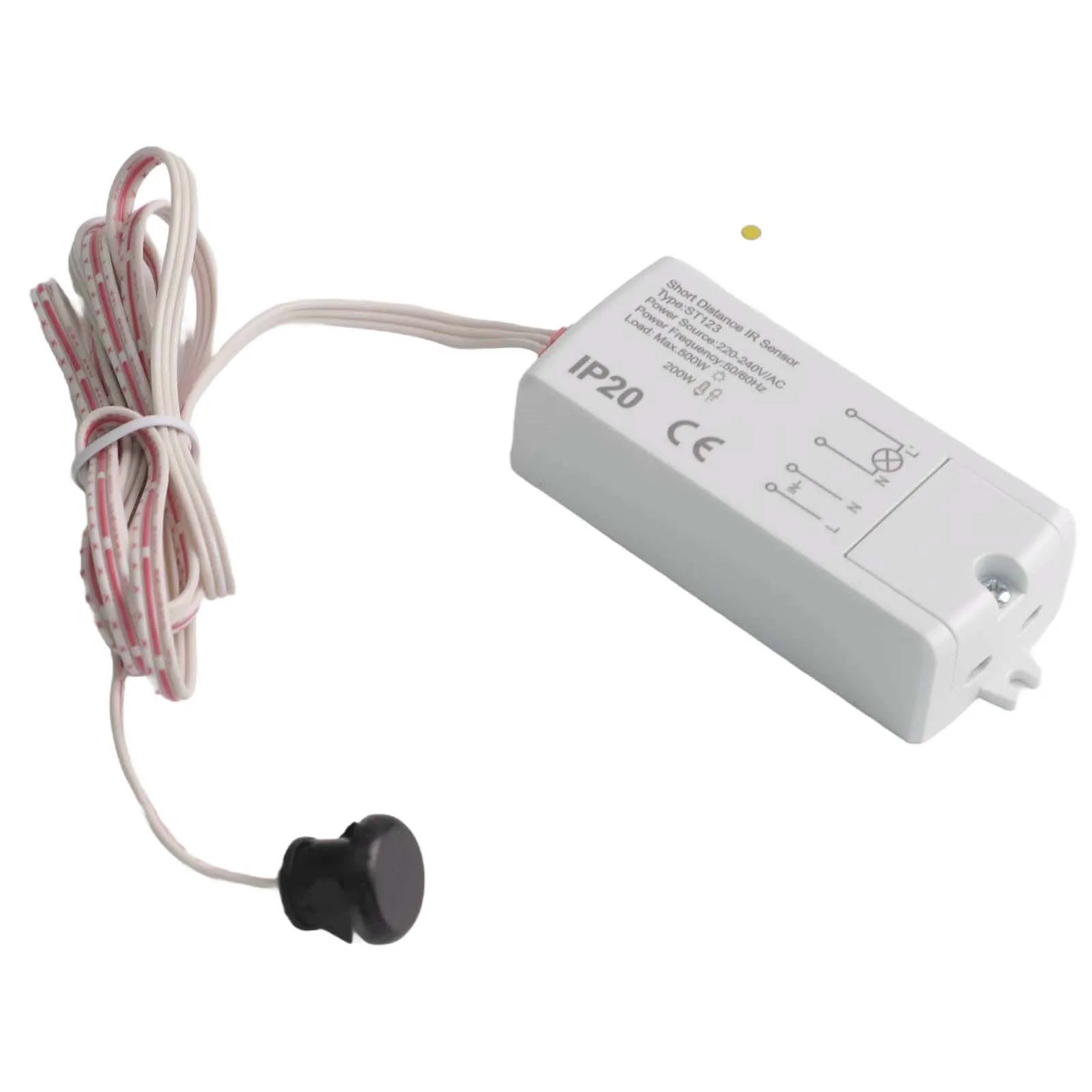 

Ручной датчик приближения 500 Вт, переключатель управления дверью, датчик для освещения двери шкафа, инфракрасный датчик движения, переключатель