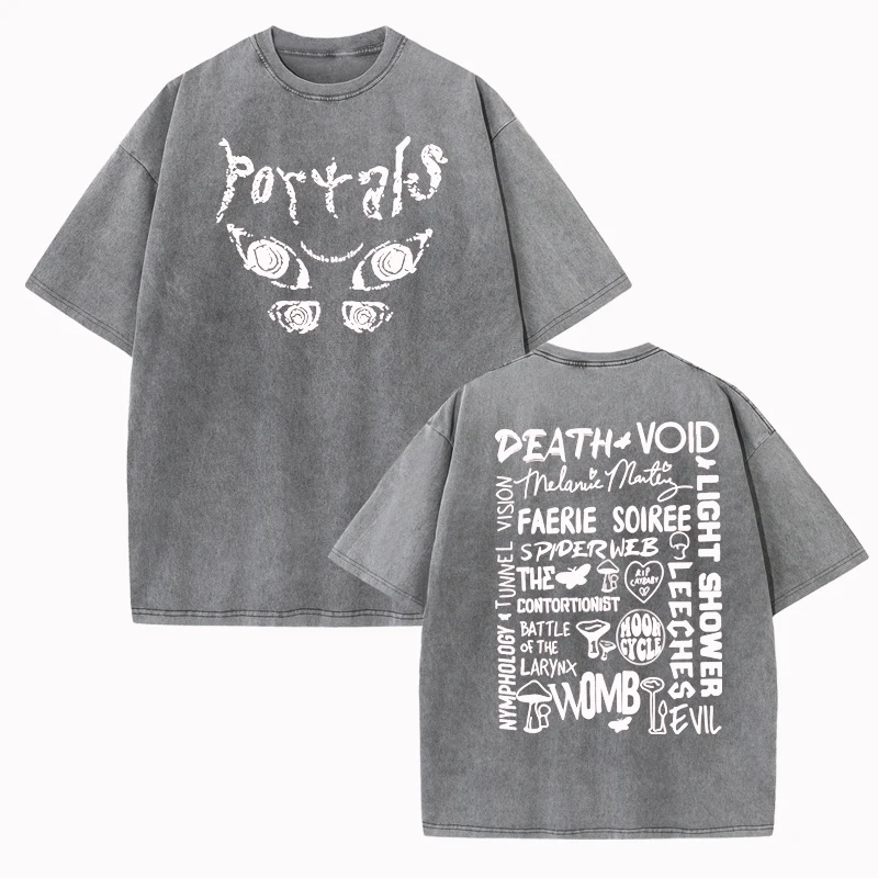 Melanie Martinez Shirts Vintage Washed Oversized T-Shirts